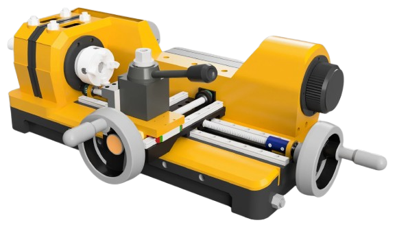 3D printable lathe knob attachment